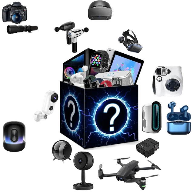 Blind Box Beauty Surprise Tech Mystery Toys Free Gifts Adult Mysterious With Items Electronics Products for Sale