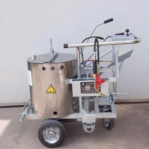 Guangzhou fabrikant hand push thermoplastische wegmarkering machine