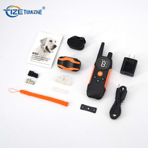 TZ-912 रिचार्जेबल और वाटरप्रूफ इलेक्ट्रिक शॉक प्रशिक्षण कॉलर 600 मीटर रेंज नए आगमन प्लास्टिक रिमोट - Product Image 6