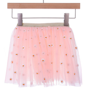 Tutus de Ballet con Bordado de Margaritas para Niñas, Falda de Tul para <span class=keywords><strong>Princesas</strong></span> Pequeñas - Product Image 2