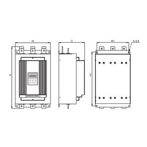 Chziri สตาร์ทมอเตอร์400KW 380V 800A AC ใหม่สตาร์ทแบบนุ่มสตาร์ทเตอร์ <span class=keywords><strong>SMC</strong></span>-<span class=keywords><strong>3</strong></span>มอเตอร์ใหม่ - Product Image 6
