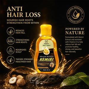 Les composants nutritionnels pour les soins des cheveux et du cuir chevelu sont l'huile de graines de châtaigne, la vitamine E, l'huile pour les soins des cheveux - Product Image 1