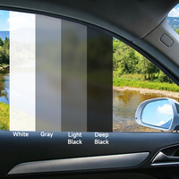 Película Inteligente PDLC Autoadhesiva Antiarañazos, Control Solar, Protección UV, Cambio de Color, Película para Ventanas de Automóviles, Garantía de 3 Años