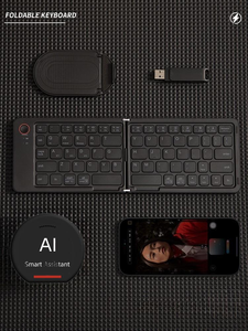 Frasco de vacío 5 en 1, teclado plegable, Banco de energía, regalos de empresa de negocios de lujo, Robot de escritorio, amigo AI Robot, conjunto de regalo cooperativo - Product Image 6