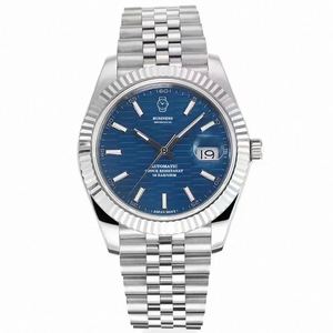 Montre-bracelet mécanique de haute qualité personnalisée en acier inoxydable 904L, boîtier en saphir, mouvement 3235, montres automatiques pour hommes - Product Image 5