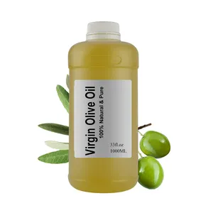 100% Natural Pure Extra Virgin Olive Oilส่วนตัวป้ายสำหรับผิวสำหรับนวดผม