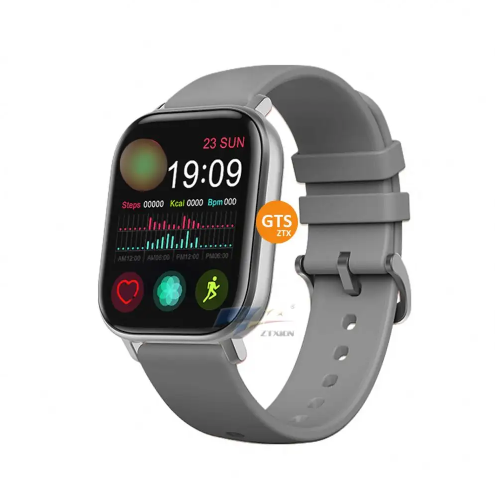 2020 Global Version Amazfit GTS Digital Smart Watch GTS 5ATM Waterproof Music Control Smartwatch Android Smart Watch
