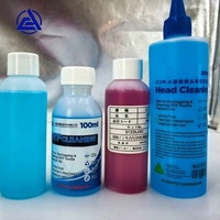 Solution de nettoyage d'encre 100 ml, liquide de lavage déboucheur pour l'entretien des buses des machines d'impression jet d'encre par sublimation grand format