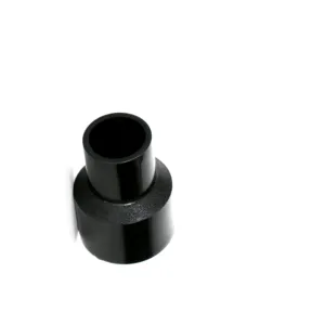 PE HDPE butt fusion reducer PE joint and connector pipe fitting for cold water