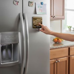 Aimant de réfrigérateur musical Bluetooth personnalisable en plastique, vente chaude au Moyen-Orient - Product Image 6