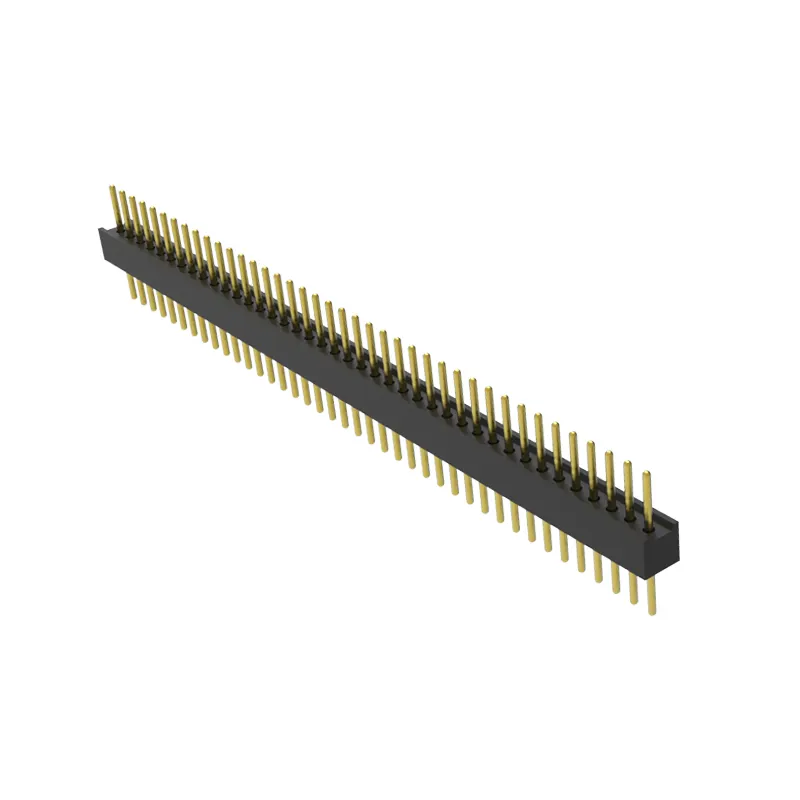 Usine de fabrication 0.75A 2mm pitch pogo pin round pin header
