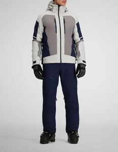OEM giacca da sci da neve isolata da <span class=keywords><strong>uomo</strong></span> polsini in pile impermeabile giacca da <span class=keywords><strong>Snowboard</strong></span> riscaldata traspirante abbigliamento sportivo invernale completi da sci - Product Image 6