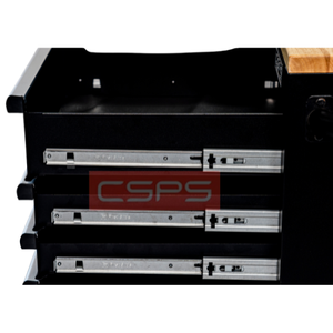 Usine du Vietnam 132cm armoire à outils en acier enduit de puissance de 10 tiroirs stockage Durable pour l'atelier Garage industriel OEM personnalisé - Product Image 5