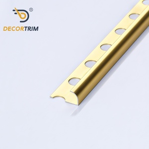 <span class=keywords><strong>Perfil</strong></span> <span class=keywords><strong>protector</strong></span> <span class=keywords><strong>de</strong></span> borde <span class=keywords><strong>de</strong></span> mármol DECORTRIM OEM/ODM <span class=keywords><strong>de</strong></span> fábrica, <span class=keywords><strong>de</strong></span> aluminio/acero inoxidable, con múltiples formas, para ángulos <span class=keywords><strong>de</strong></span> cerámica - Product Image 1
