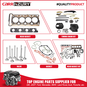 Kit de Cubierta de Cadena de Distribución Carrhzury con Juego de Juntas de Culata para Audi A3 A4 A5 VW Tiguan 2.0 <span class=keywords><strong>TFSI</strong></span> 06H103383AF 06D198385D 06H103383AF - Product Image 2