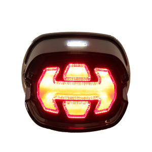 Feux arrière à LED DOT pour moto, feu de freinage, feu arrière pour Harley <span class=keywords><strong>Sportster</strong></span> Dnya Softail Fat Boy Touring - Product Image 1