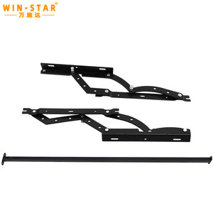 WINSTAR Popular Furniture Hinge Metal Black <strong>Z</strong> Sofa <strong>Bed</strong> Adjustable Mechanism with Metal bar - Product Image 6