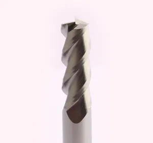 Tungsten Carbide Cnc Machining Tools 3 Flute Aluminum Processing End Mill