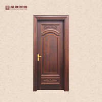 Portes intérieures en bois massif de style classique de qualité supérieure, design moderne préfini, intérieurs peints en bois