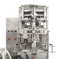 Machine d'emballage sous vide entièrement automatique à grande vitesse pour le formage, le remplissage et la scellage sous vide de sacs en plastique pour le riz et les céréales