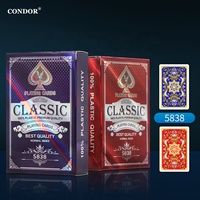 Cartes à jouer personnalisées avec logo, set de poker, jeu de cartes en papier d'art standard de haute qualité imprimé pour jeux pour adultes, échantillons gratuits