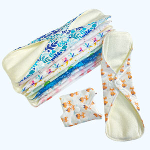 Impermeável reutilizável mulher lavável sanidade guardanapo almofadas - Product Image 1