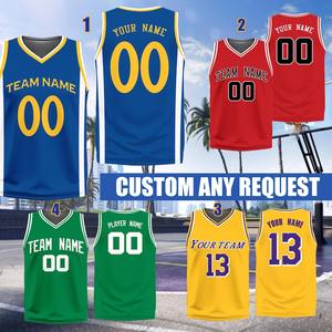 Individuelles Team-Namen-Nummer-Logo, <span class=keywords><strong>Basketball</strong></span>-Trikot-Team, Spieltags-Outfit, Maßgeschneidertes <span class=keywords><strong>Basketball</strong></span>-Trikot für <span class=keywords><strong>Basketball</strong></span>-Fans, Liebhaber und Spieler - Product Image 1