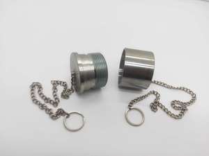 1/2 ''Gewinde Flügel mutter Messing Hydraulische Schnell kupplung 21Mpa NPT Gewinde verbunden Kupplung für Kippa hänger - Product Image 4