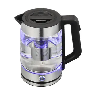 Electric Kettle Domestic Glass Kettle Automatic Power Off 304 Stainless Steel Electric Teapot With Keep Warm