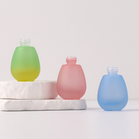 Vente en gros de flacons compte-gouttes en verre transparent/coloré de 30 ml, flacon vide pour huile essentielle avec bouchon compte-gouttes pour usage cosmétique