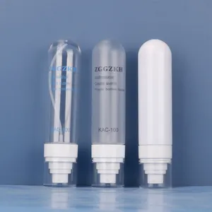 Personalize logotipo 100ml, pet matte forsted cosmético handstand nebulizador garrafa de plástico spray