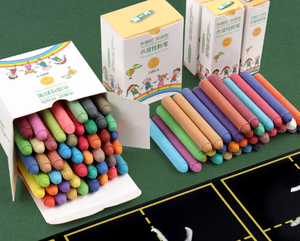 <span class=keywords><strong>La</strong></span> <span class=keywords><strong>pintura</strong></span> de grafiti no ensucia las manos Profesor Niños Pizarra Limpiable <span class=keywords><strong>Tiza</strong></span> sin polvo <span class=keywords><strong>Tiza</strong></span> soluble en agua de color - Product Image 4