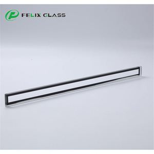 Verre trempé rectangulaire long à LED du fabricant avec impression sérigraphique pour éclairage mural extérieur à LED - Product Image 2