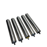 Nouveaux rouleaux de guidage en acier inoxydable galvanisé avec roues dentées en caoutchouc/acier pour lignes de production, personnalisables
