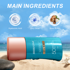 Marque privée SPF 50 Crème Solaire Teintée Organique À Base De Plantes Naturel Oxyde De <span class=keywords><strong>Zinc</strong></span> Minéral Hydratant Corps Blanchissant La Peau Enfants - Product Image 4