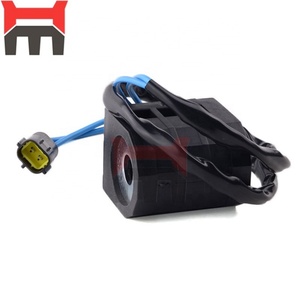 ชิ้นส่วนไฟฟ้าของรถขุด R215-7 R225-7 โซลินอยด์วาล์วคอยล์ - Product Image 2