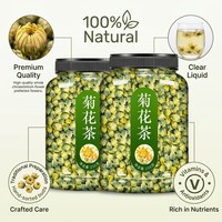 Thé de chrysanthème en vrac personnalisé sous marque privée 150g, service OEM, thé aux herbes séchées, durée de conservation 18 mois