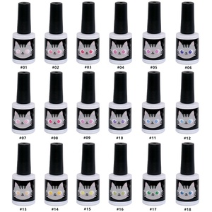 KLANA New Product Cat Eye UV <b>Gel</b> <b>Nail</b> Polish 18 Colors Super Glitter Magnetic Glass Effect Professional Salon Use ODM Supplier - Product Image 5
