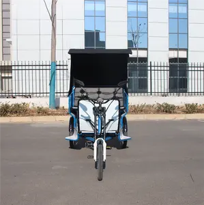 Three Wheel Passenger Tricycle Auto E Rickshaw Motor Taxi Electric Bike 3 Wheels Tuk Tuk