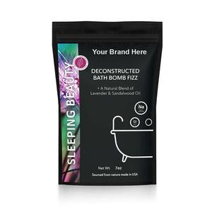 Bombas de baño efervescentes de 7oz de lujo de etiqueta privada fabricadas en EE. UU. Producción de lotes pequeños para una experiencia de remojo - Product Image 1