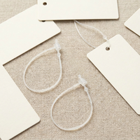 Étiquette de sécurité étanche à prix d'usine, scellé plastique, attache, étiquette volante, épingles à tête ronde de 3 à 9 pouces pour vêtements, sacs, chaussures