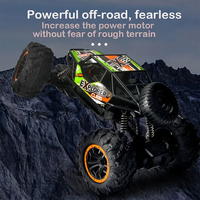 Vente en gros de véhicules tout-terrain RC à l'échelle 1:18, 2,4 GHz, camion RC, voiture télécommandée tout-terrain, jouets pour enfants, garçons
