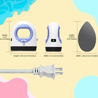 Presse à Chaud Automatique Modèle MiniC pour Usage Domestique, Appareil de Repassage Spécialisé, Impression par Transfert à Chaud pour Art Perlé DIY, Vente en Gros Usine