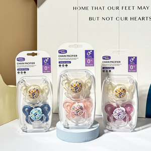 Sucette pour bébé, nouveau-né, <span class=keywords><strong>de</strong></span> qualité alimentaire, vente en gros, export, super douce, durable, motif <span class=keywords><strong>de</strong></span> dessin animé, silicone, lait maternel - Product Image 2