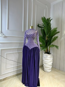 <span class=keywords><strong>Abito</strong></span> da <span class=keywords><strong>donna</strong></span> stampato in due colori con top in rete trasparente, maniche lunghe, vestito <span class=keywords><strong>lungo</strong></span>, taglie forti africane, con sottoveste, dalla S alla 2XL - Product Image 2