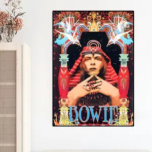 歌手D-David B-Bowie海报印花墙贴绘画卧室客厅装饰办公室家居不干胶