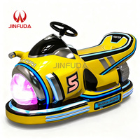 Nouvelle conception de moto à batterie pour parc d'attractions extérieur, chariot futuriste, voiture tamponneuse
