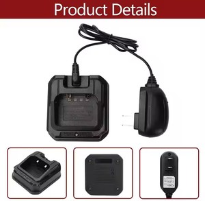 Accesorios para Walkie Talkie <span class=keywords><strong>Baofeng</strong></span> <span class=keywords><strong>UV9R</strong></span> <span class=keywords><strong>Pro</strong></span>, Cargador de Batería USB para Coche y Escritorio, Base Adaptadora, para UV 9r <span class=keywords><strong>Pro</strong></span> Plus A58 EU US UK AU - Product Image 5