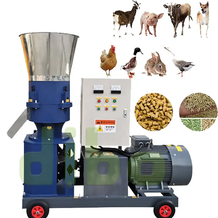 Macchina professionale per pellet di animali di razza uso domestico mini macchina per la produzione di pellet di piccoli mangimi per animali