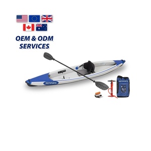 Kayak Inflable de PVC con Tecnología Drop Stitch MQT Sports 2026, Diseño Moderno, Canoa/Kayak Económico, Plegable y Resistente con Accesorios - Product Image 1